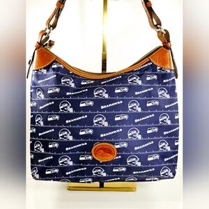 Dooney & Bourke Seattle Seahawks Game Day Hobo Handbag Purse